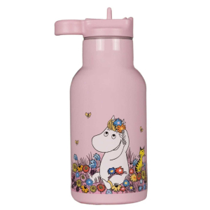 Mummitrollet Eng Vannflaske Rosa