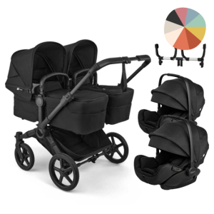 Bugaboo Donkey 6 Tvillingvogn Inkl. Otter Babybilstol
