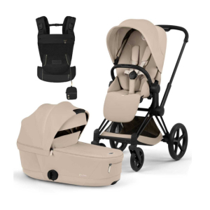 Cybex Priam Matt Black Chassis inkl. Laya Bæresele