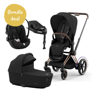 Cybex e-Priam Inkl. Cloud G Babybilstol og Base
