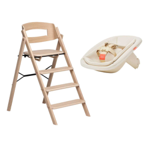 KAOS Klapp Barnestol Eik inkl. babysete