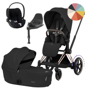 Cybex E-priam Gen 5 Roségold Inkl. Cloud T og Base