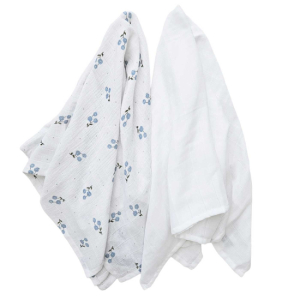 Summerville Musselinteppe 2-Pakk Bluebell