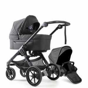 Emmaljunga 2023 NXT90 Flat Lounge Black