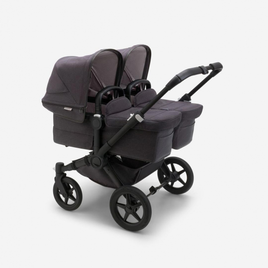 Bugaboo Donkey 5 Mineral Twin Complete Black-Washed Black