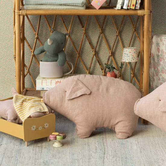 Maileg Polly Pork Gris Stor