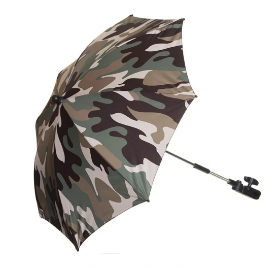 Parasoll for barnevogn Camo
