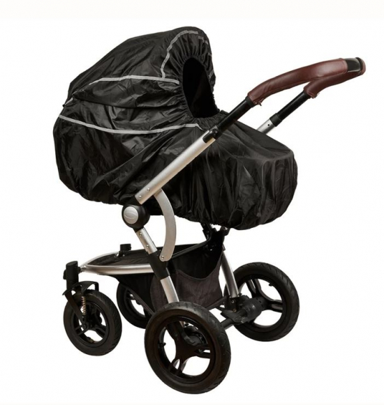 Fresh Kid Regntrekk til barnevogn Svart