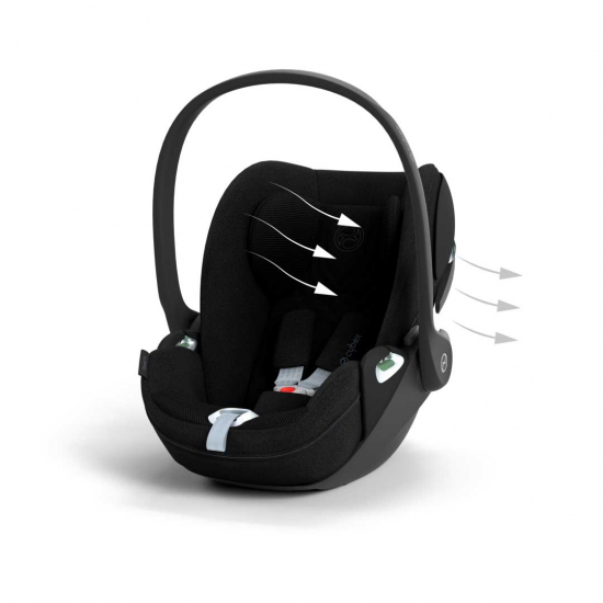 Cybex Cloud T PLUS Babybilstol Sepia Black