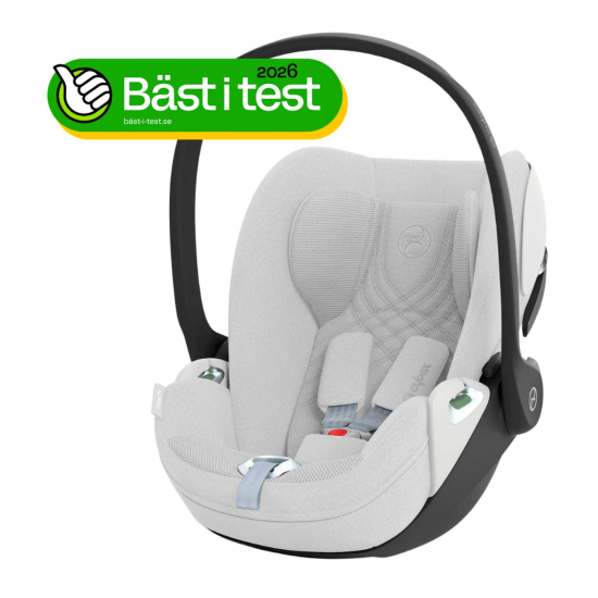 Cybex Cloud T Babybilstol PLUS Platinum White