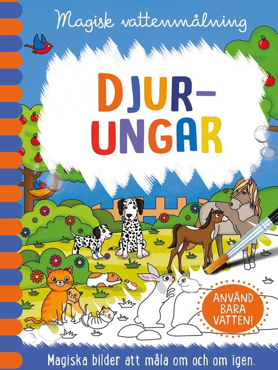 Vattenmålning Djurungar