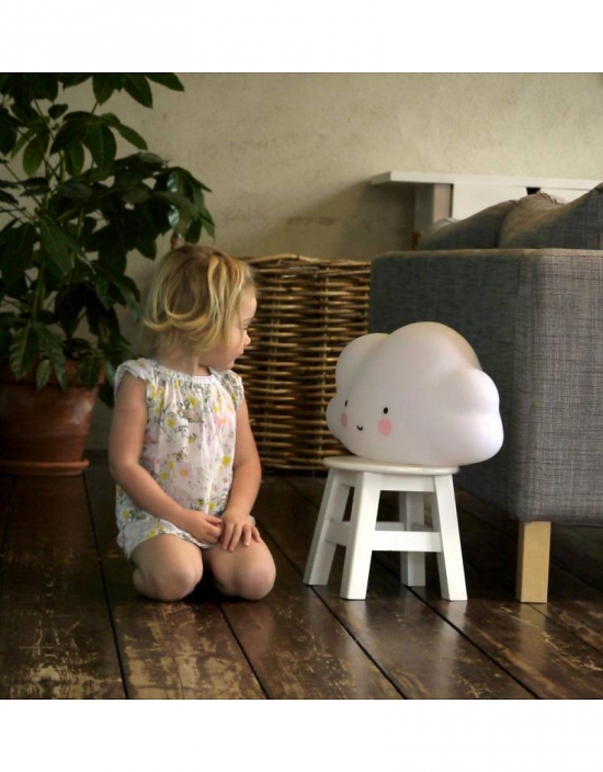 A Little Lovely Company Lampa Stor Moln Hvit | Nattlys Lamper A Little Lovely Company Lampa Stor Moln Hvit | Nattlys Lamper