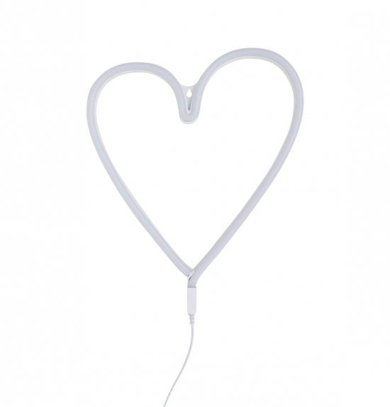 A Little Lovely Neon Light Heart Pink | Vegglamper Lamper A Little Lovely Neon Light Heart Pink | Vegglamper Lamper