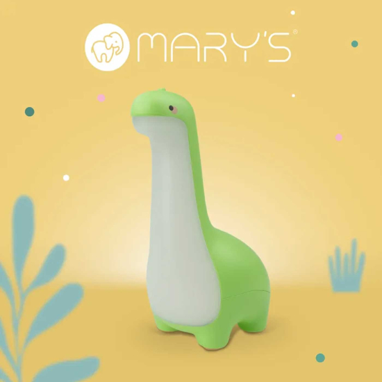 Brigbys Mary’s LED Nattlampe Dinosaur