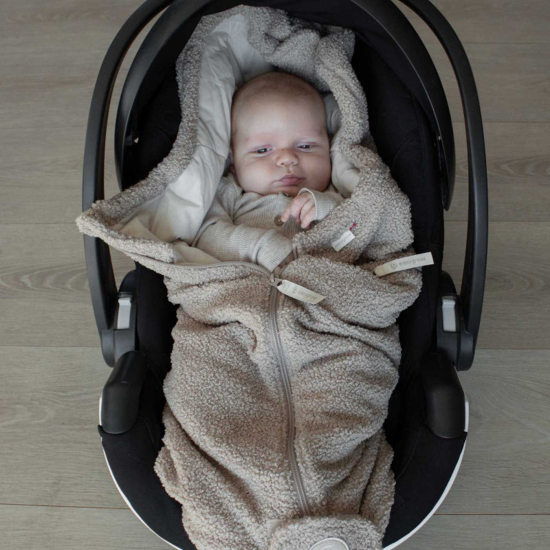 EasyGrow Lyng Bilstolpose Teddy Sand Brown