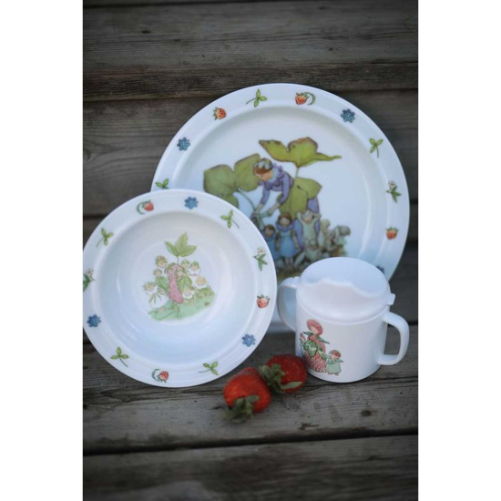 Elsa Beskow Blomsterbarna Barneservise 3 deler
