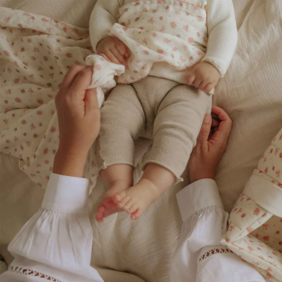 Elodie Muslinteppe Petit River Rose