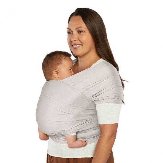 Ergobaby Aura Bæresjal Mesh Soft Grey