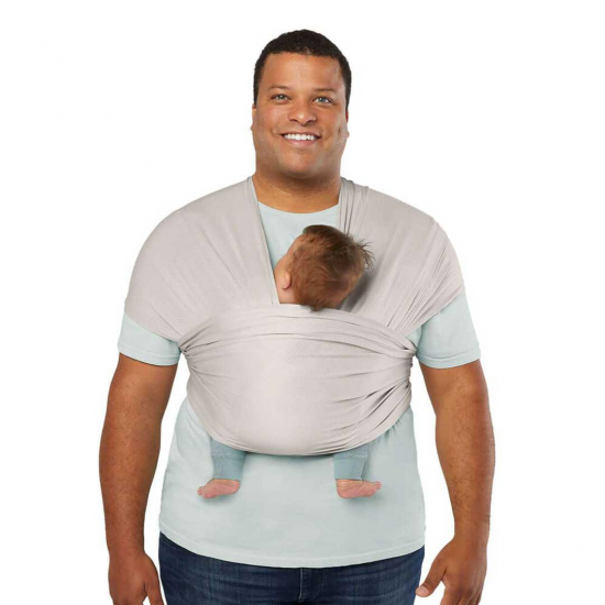 Ergobaby Aura Bæresjal Mesh Soft Grey