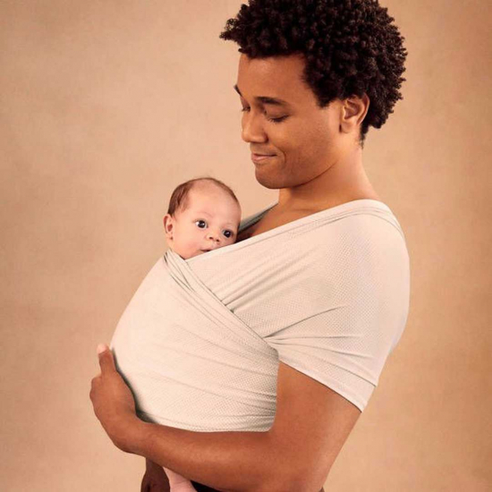 Ergobaby Aura Bæresjal Mesh Soft Grey