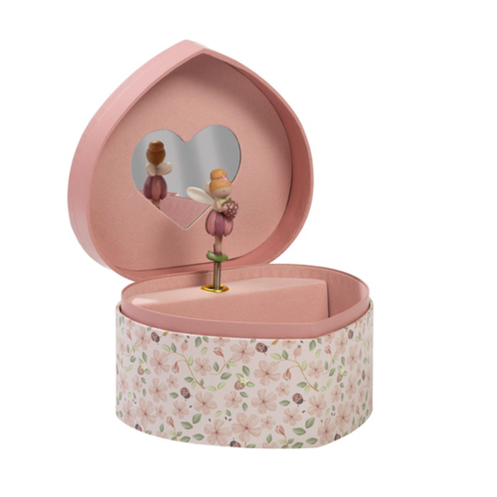Little Dutch Smykkeskrin Hjerte Rosa Fairy Garden