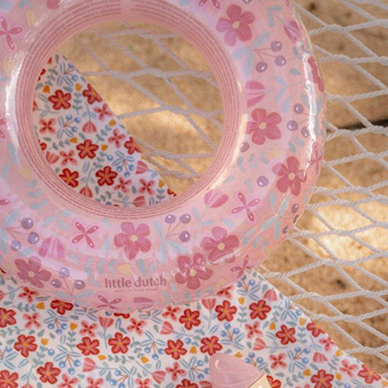 Little Dutch badering Pink Flowers 50 cm