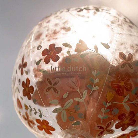 Little Dutch Badeball Pink Flowers 3D 35cm