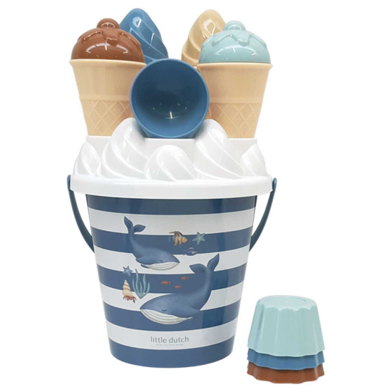 Little Dutch Bøttesett Is Ocean World 14pcs