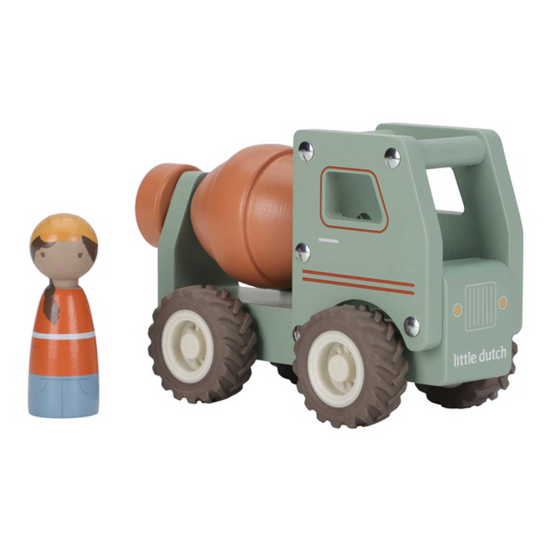 Little Dutch Sementbil med figur