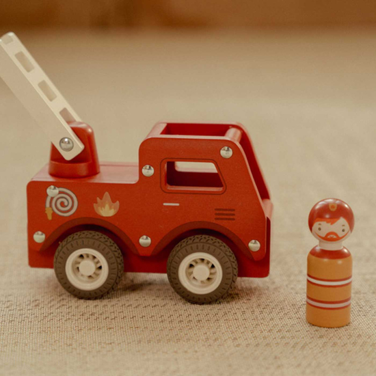 Little Dutch Brannbil med figur
