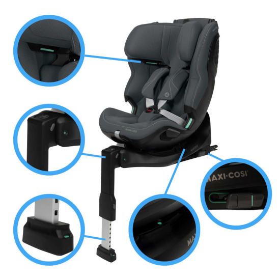 Maxi-Cosi Emerald 360 PLUS Authentic Graphite
