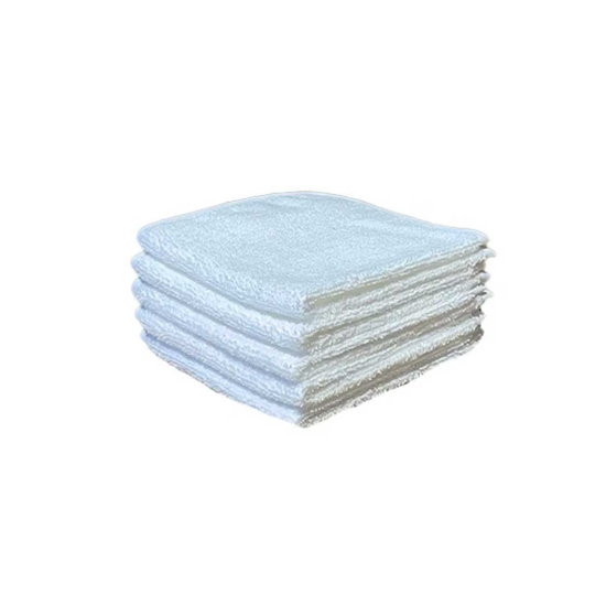 Mini Dreams Vaskekluter 5-pack Hvit