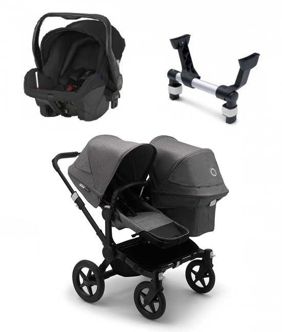 bugaboo donkey 3 duo black