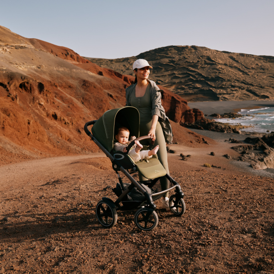 Cybex Talos S Lux Fold-Cot Inkl. Axkid GoKid Babybilstol