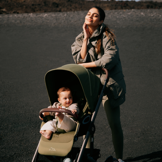 Cybex Talos S Lux Fold-Cot Inkl. Axkid GoKid Babybilstol