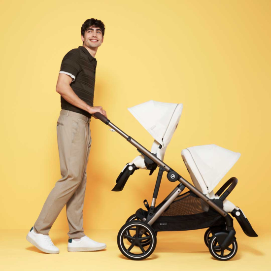 Cybex Gazelle S Søskenvogn ink. Liggedel + 2 sittedeler