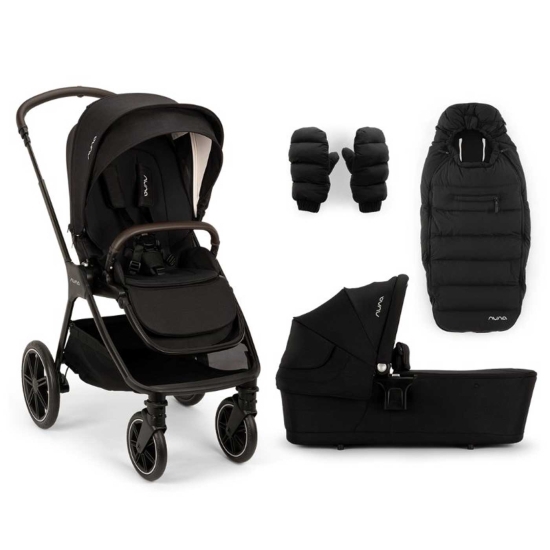 Nuna Triv LX Duovogn Inkl. Arra Flex og Base