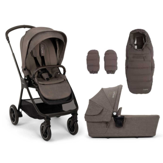Nuna Triv LX Duovogn Inkl. Arra Flex og Base