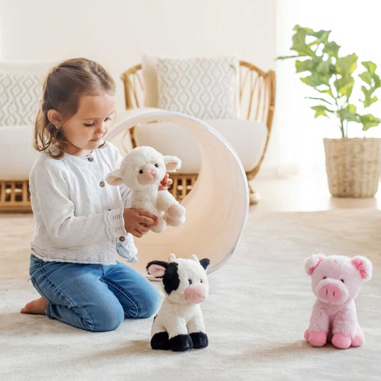 Teddykompaniet Teddy Farm Ku