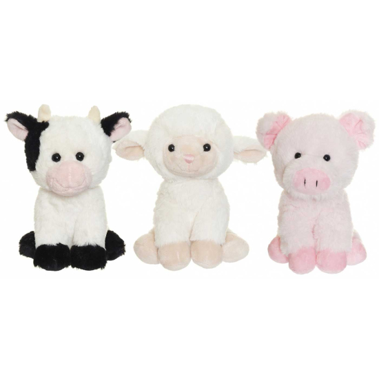 Teddykompaniet Teddy Farm Gris