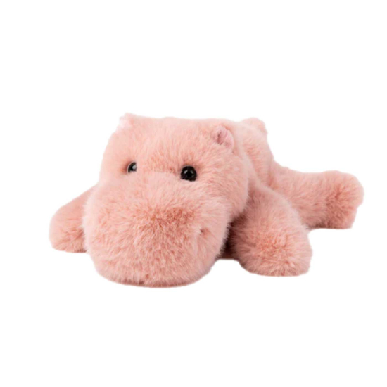 Teddykompaniet Soft Squad Flodhest Rosa