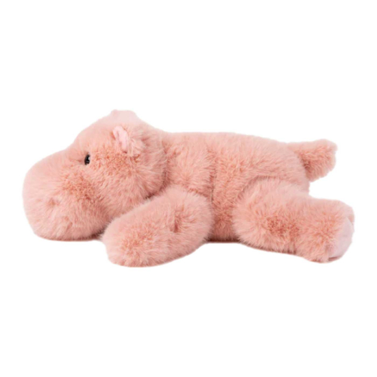 Teddykompaniet Soft Squad Flodhest Rosa