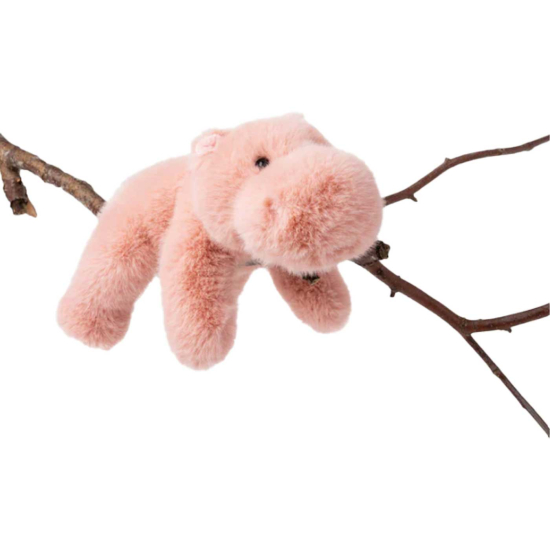 Teddykompaniet Soft Squad Flodhest Rosa