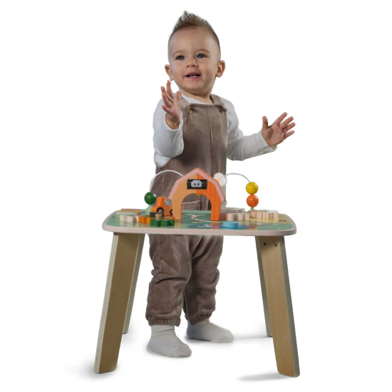Tiny Love aktivitetsbord i tre Farmers Funday