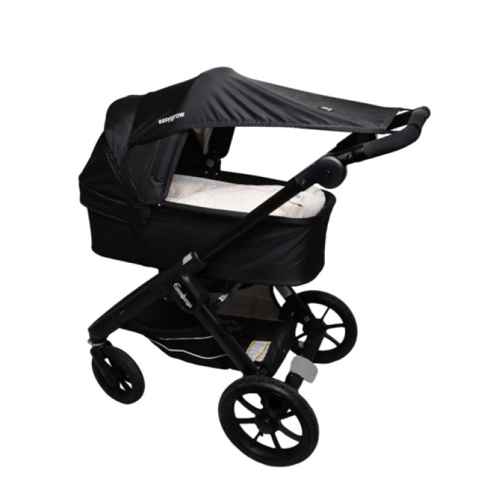 Easygrow Solskjerm Svart i gruppen Barnevogner / Tilbehør / Solbeskyttelse/Parasoll hos Köpbarnvagn (1026940)
