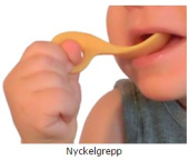 I Can Spoon 2-pack - Multigreppskje Blå/Rød