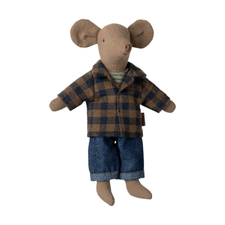 Maileg Dad Mouse i gruppen Leker / Leker fra 3 år hos Köpbarnvagn (17-5303-00)