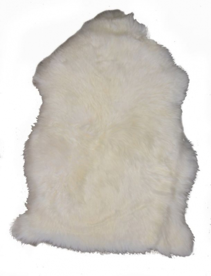 BOZZ Lammeskinn Langharet Hvit i gruppen Barnevogner / Tilbehør / Lammeskinn hos Köpbarnvagn (20-2000)