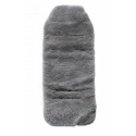 BOZZ Sittepute Lammeskinn Korthåret Mid Grey
