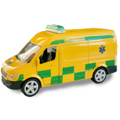 Pull-back Lekebil Die-Cast Ambulanse